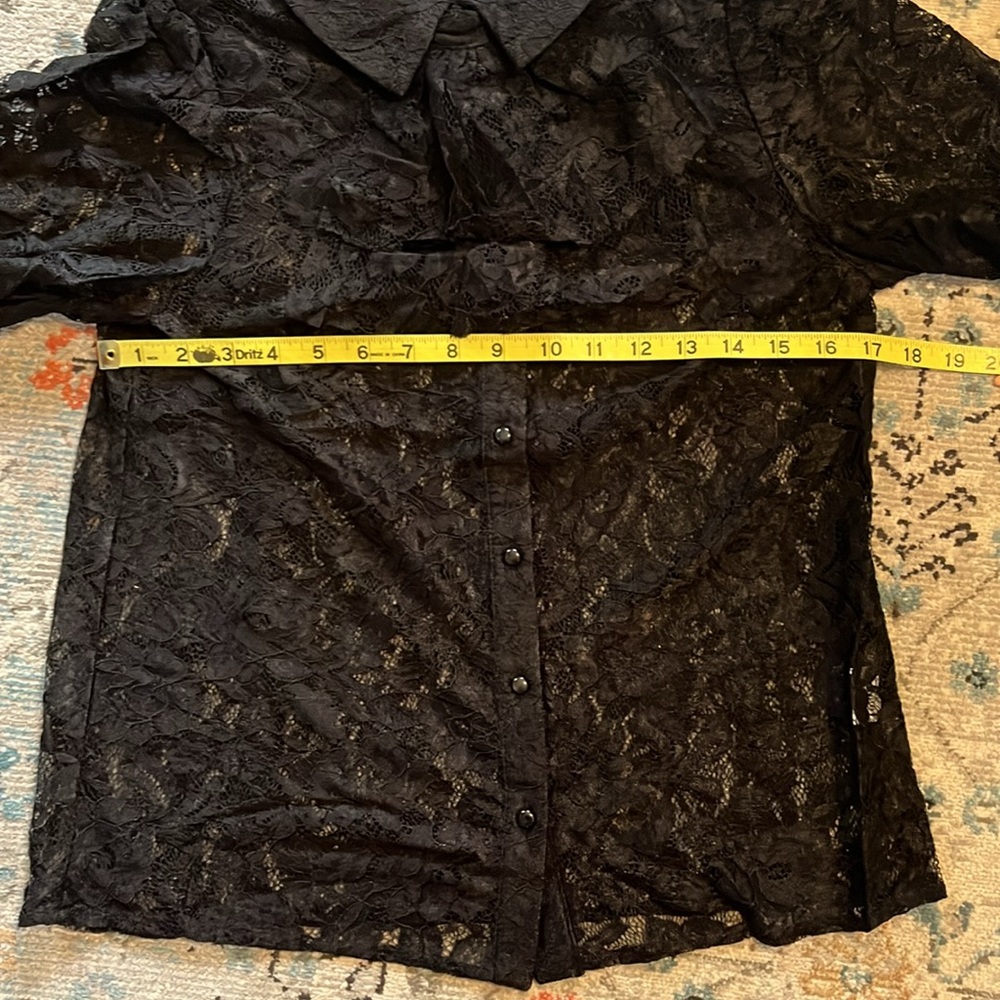 NWT Dangerfield Duchess Cravat Lace Blouse - Picture 8 of 15
